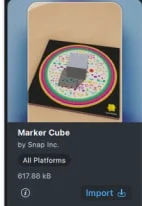 Marker Cube