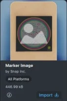 Marker Image asset